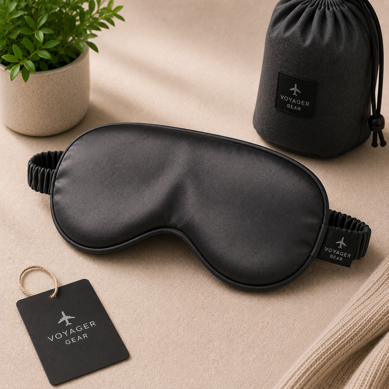 Seiden-Schlafmaske Premium