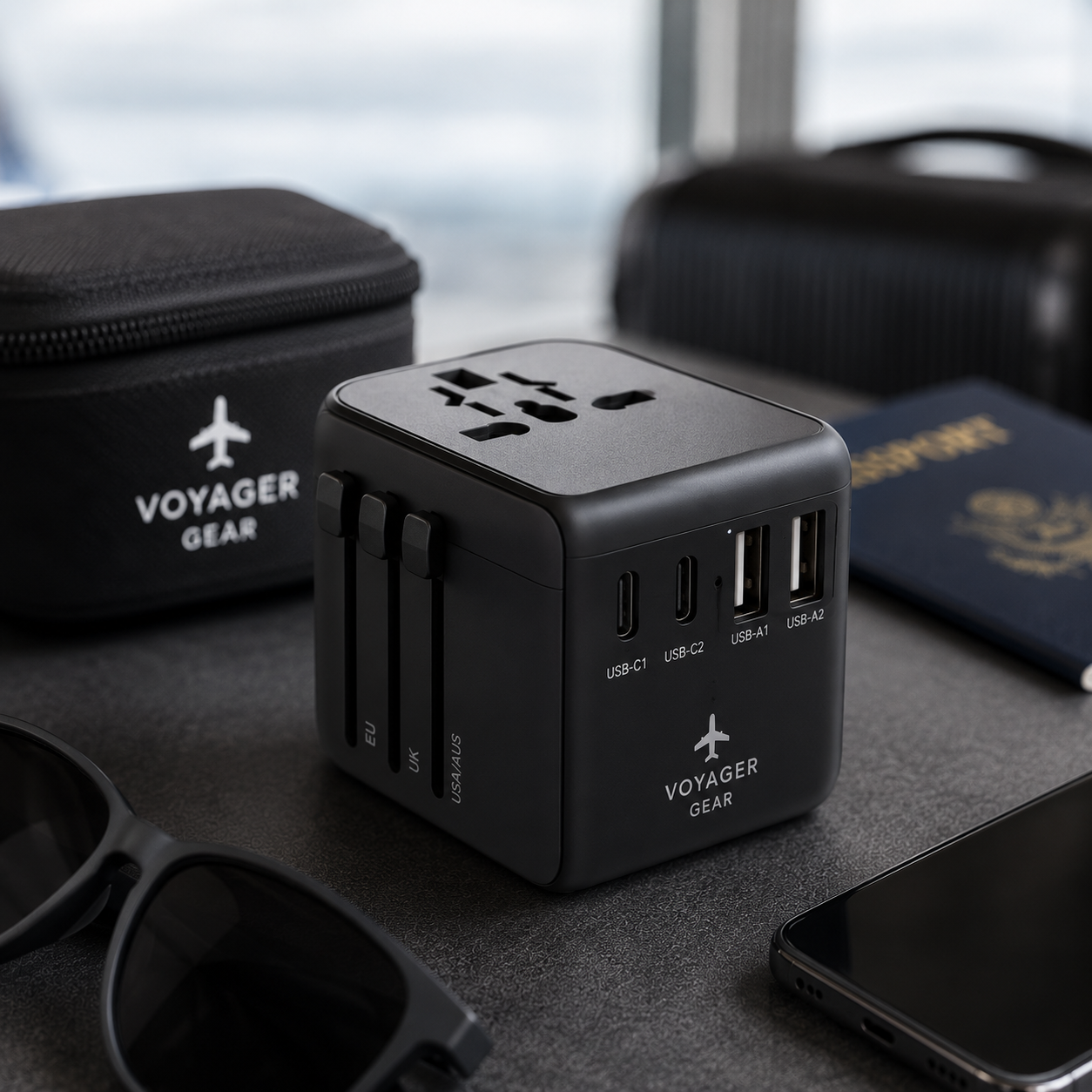 Universal Reiseadapter Pro