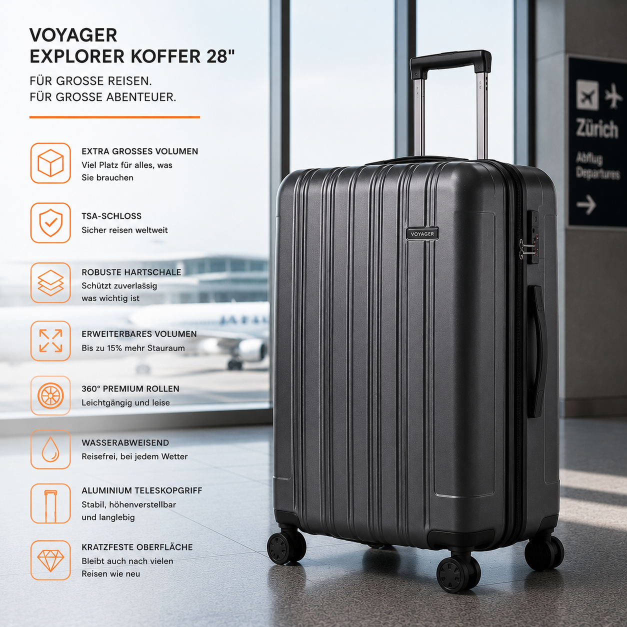 Voyager Explorer Koffer 28"