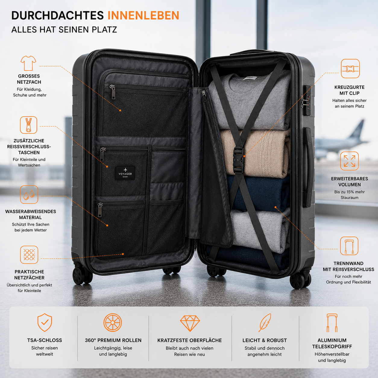 Voyager Explorer Koffer 28"