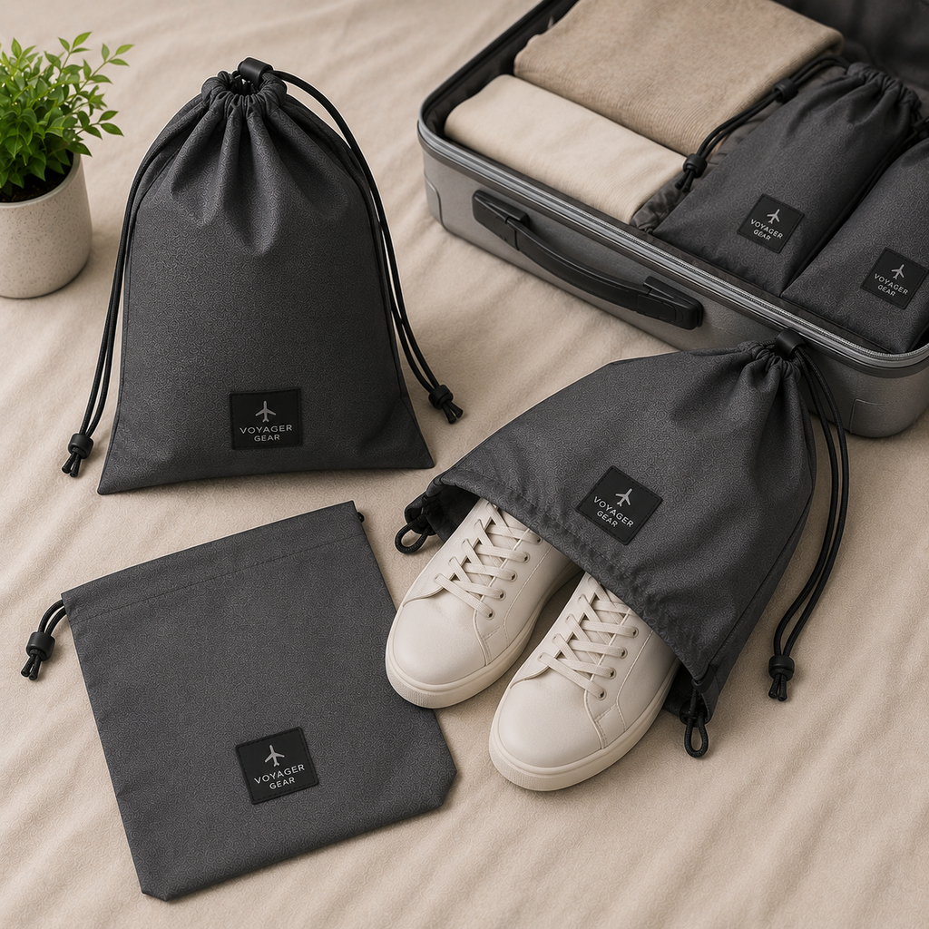 Reise Schuhbeutel Set
