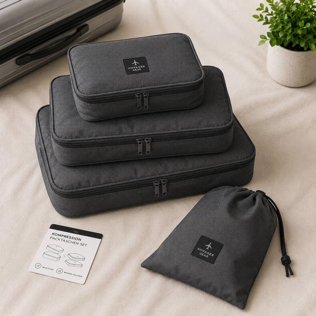 Kompressions-Packtaschen Set